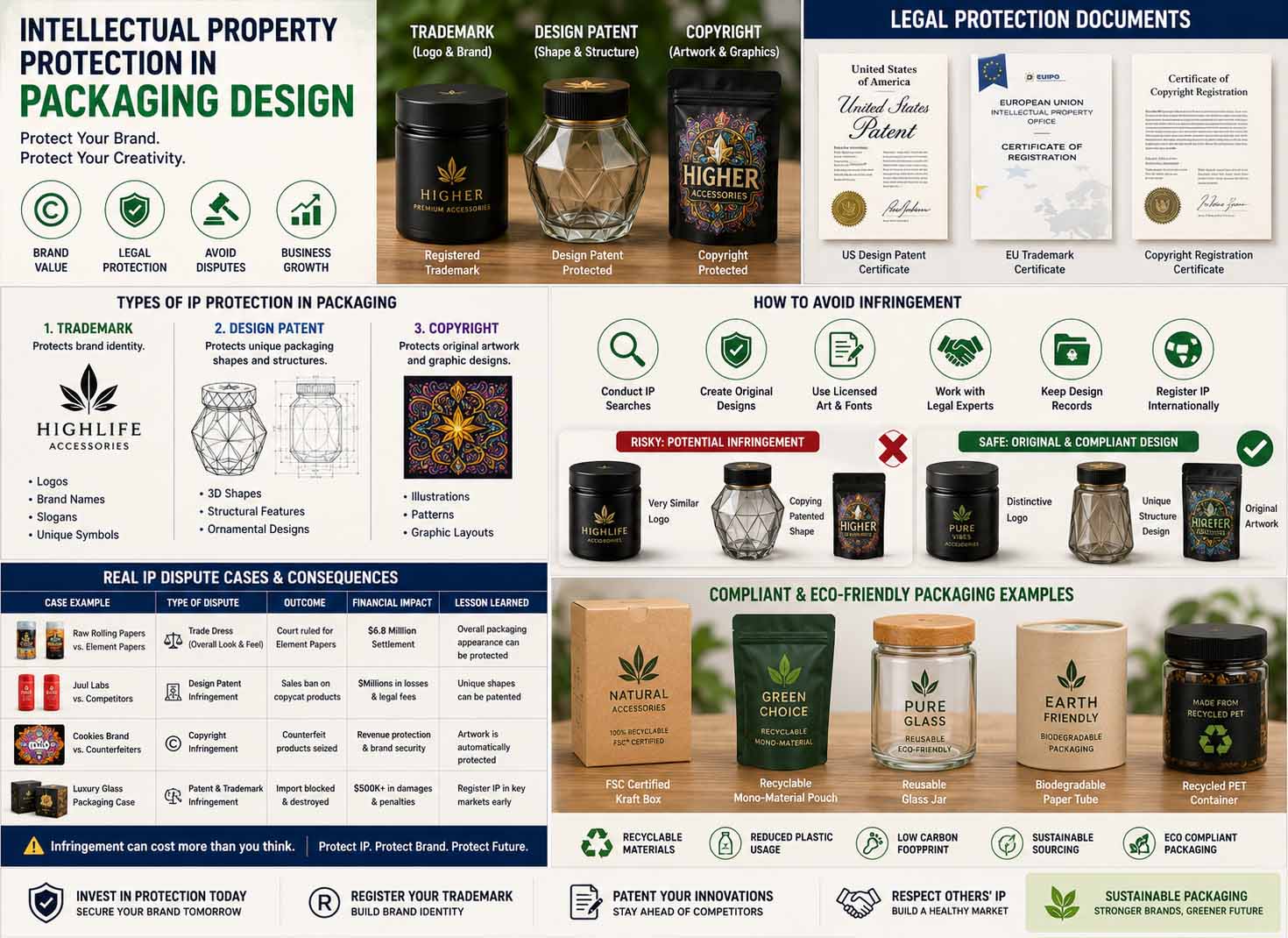Intellectual Property Protection in Smoking Accessory Packaging Design:Trademarks,Patents,Copyright&Anti-Infringement Strategies
