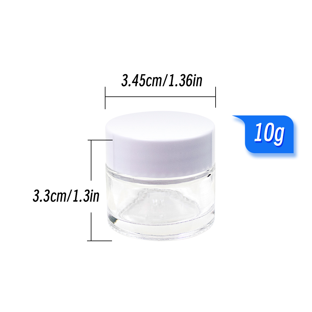 10ml Glass Jar For Tobacco Paste