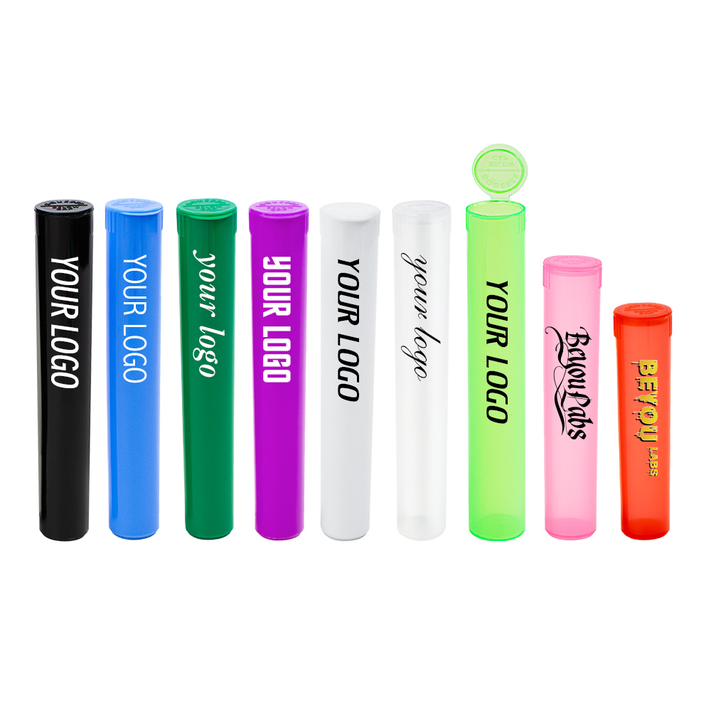 Customizable Colorful Acrylic Plastic CR Pop Top Containers
