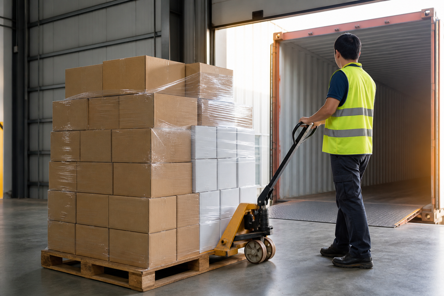 1788591657103682.png pallet of custom cannabis packaging cartons being loaded into shipping container for export.png